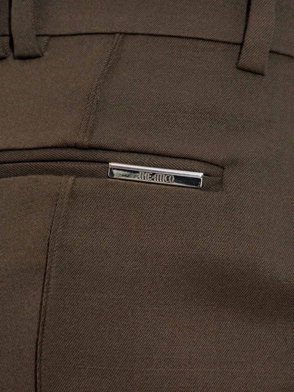 The Attico wool trousers Bruin