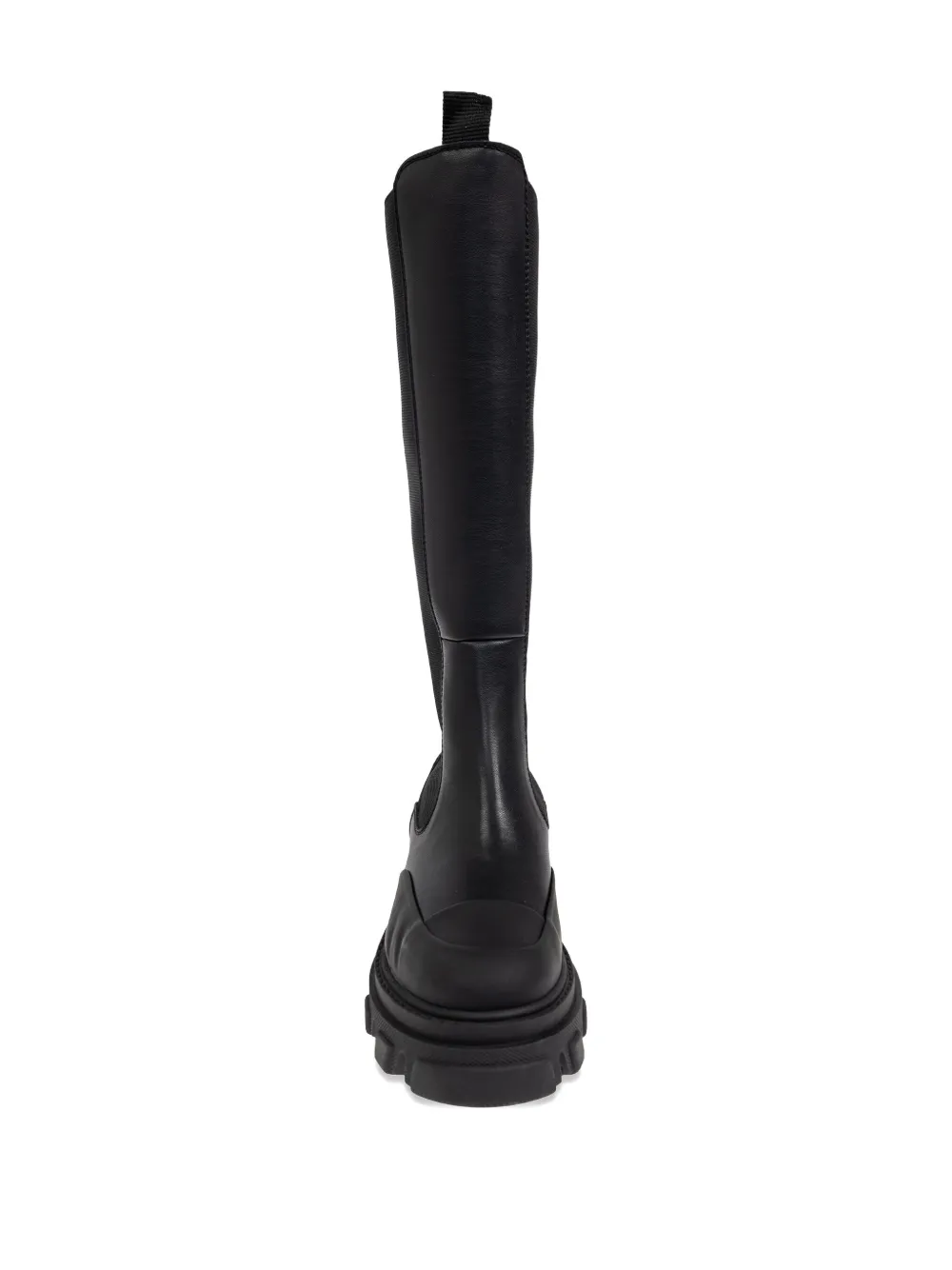 GANNI 55mm knee-high boots Black