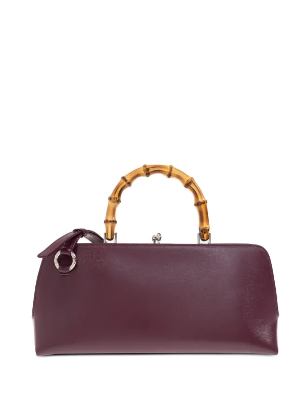 Jil Sander バンブーハンドル ハンドバッグ | レッド | FARFETCH JP