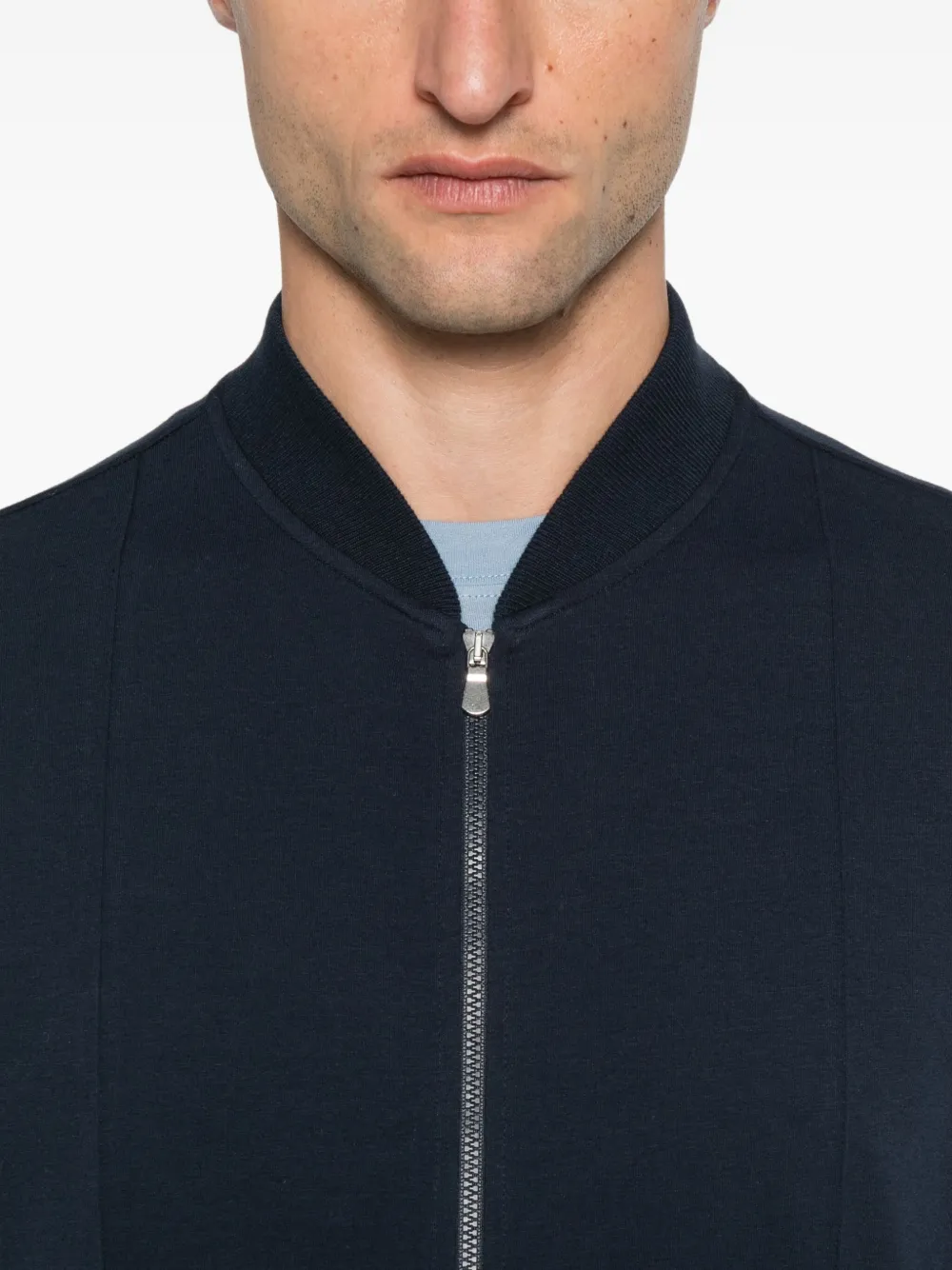 Gran Sasso jersey-texture tracksuit Blauw