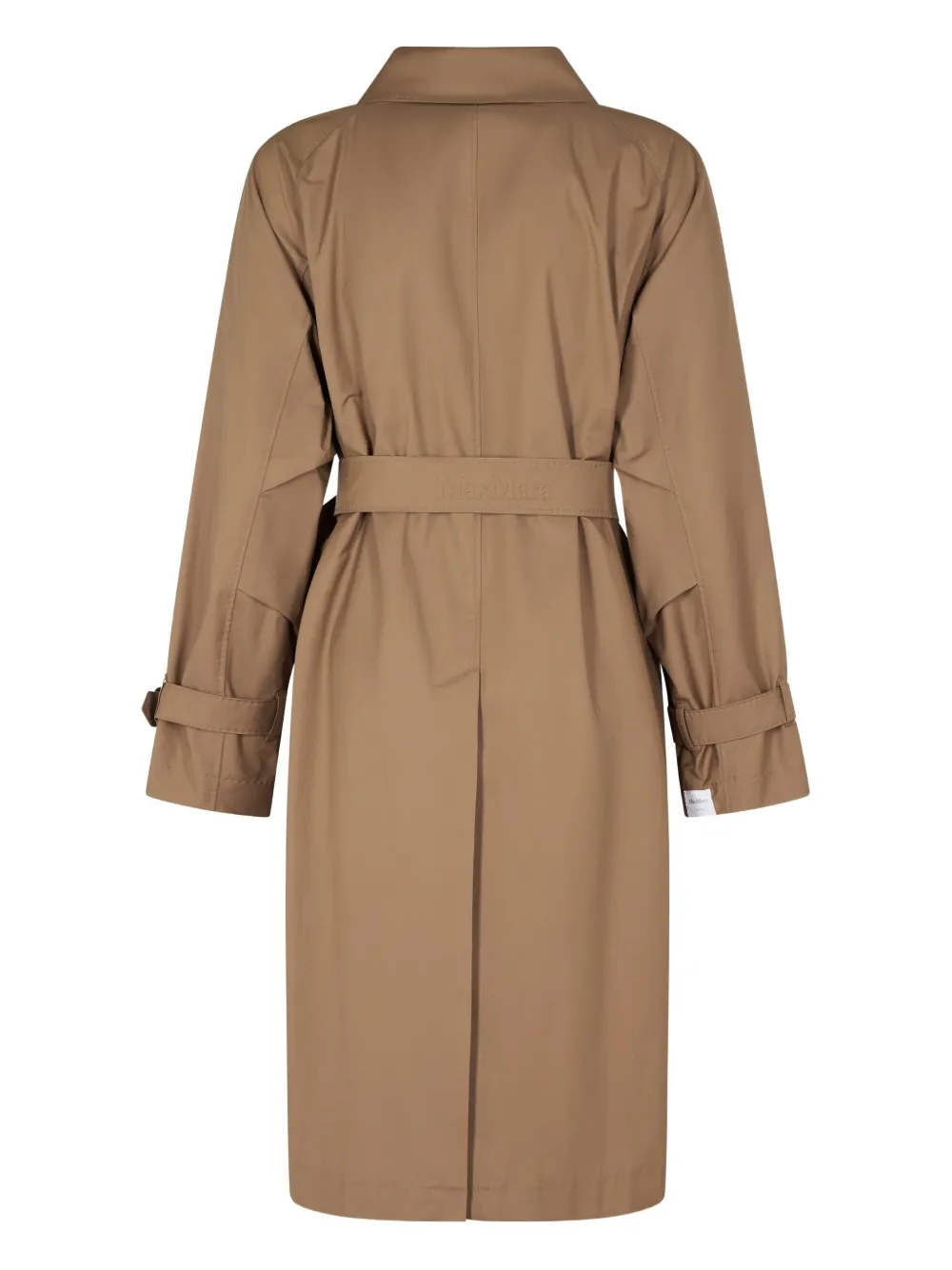 Max Mara belted double-breasted trench coat Bruin