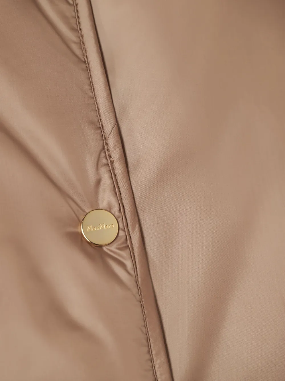 Max Mara collarless puffer jacket Bruin