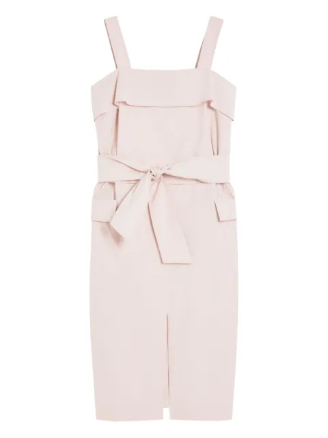 Weekend Max Mara ruffled strap belted dress