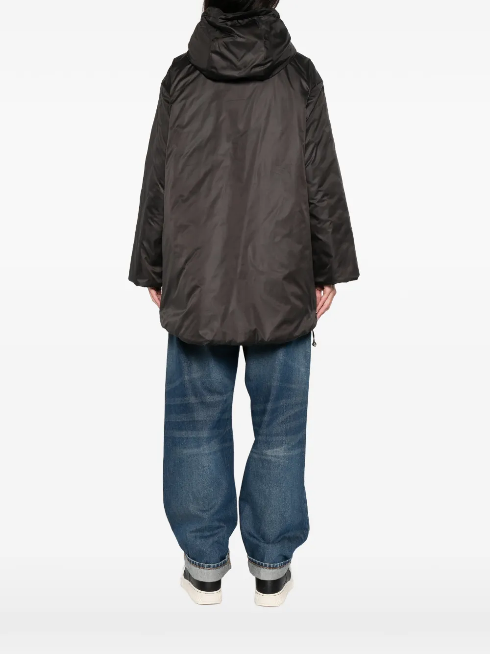 Iblues Alben Hooded Jacket In Black