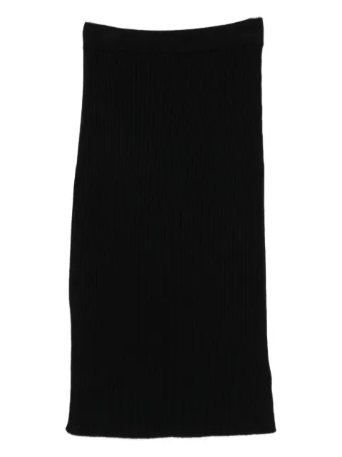 I BLUES ribbed-knit midi skirt