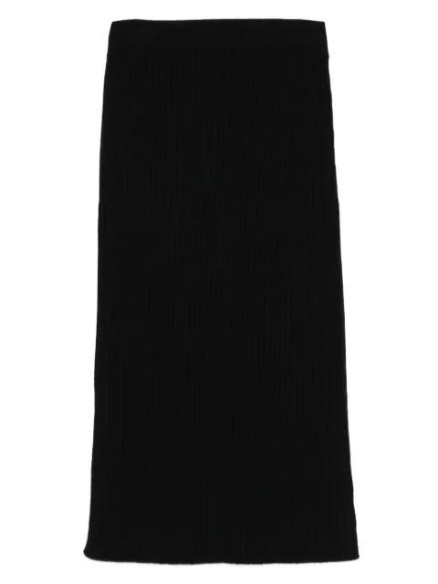 I BLUES ribbed-knit midi skirt