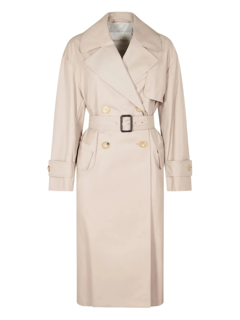 Max Mara belted trench coat Beige