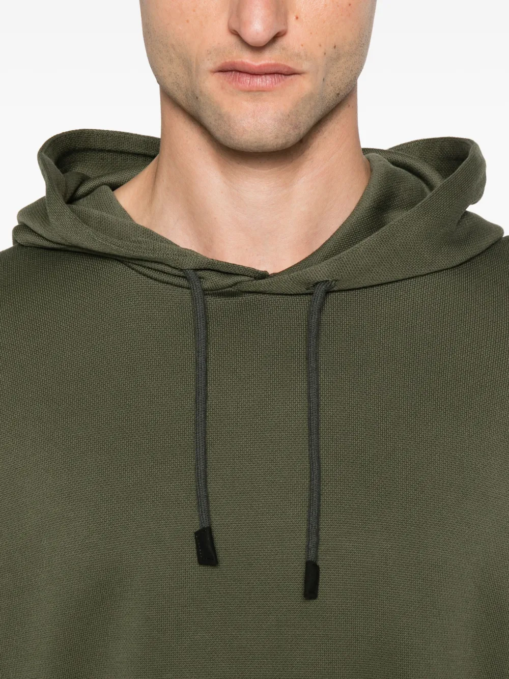 Gran Sasso Katoenen trainingspak met capuchon 484 KHAKI