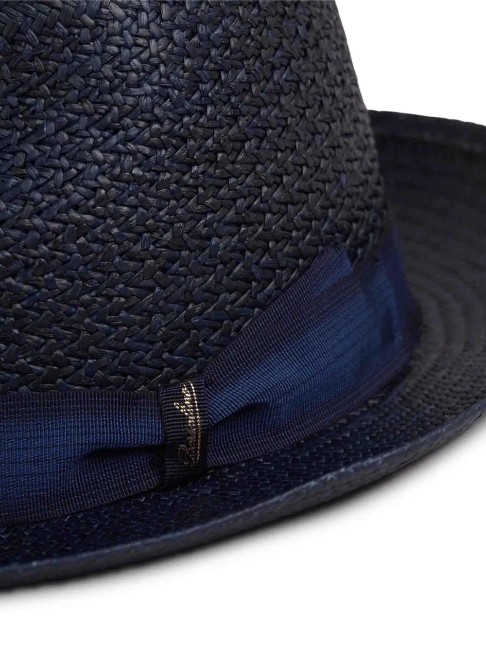 Borsalino Federico Panama Fantasy hat Blauw