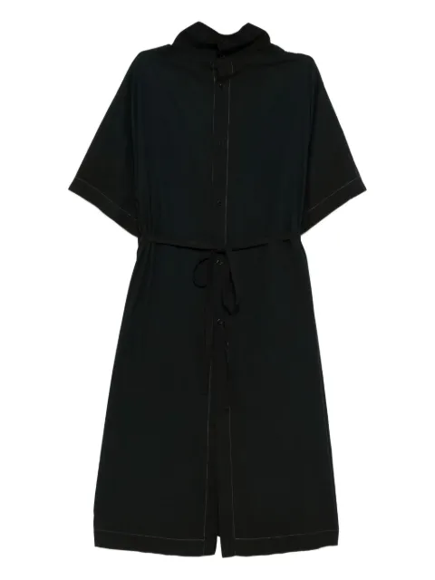 Kinyan Lam embroidered natural-dye shirt