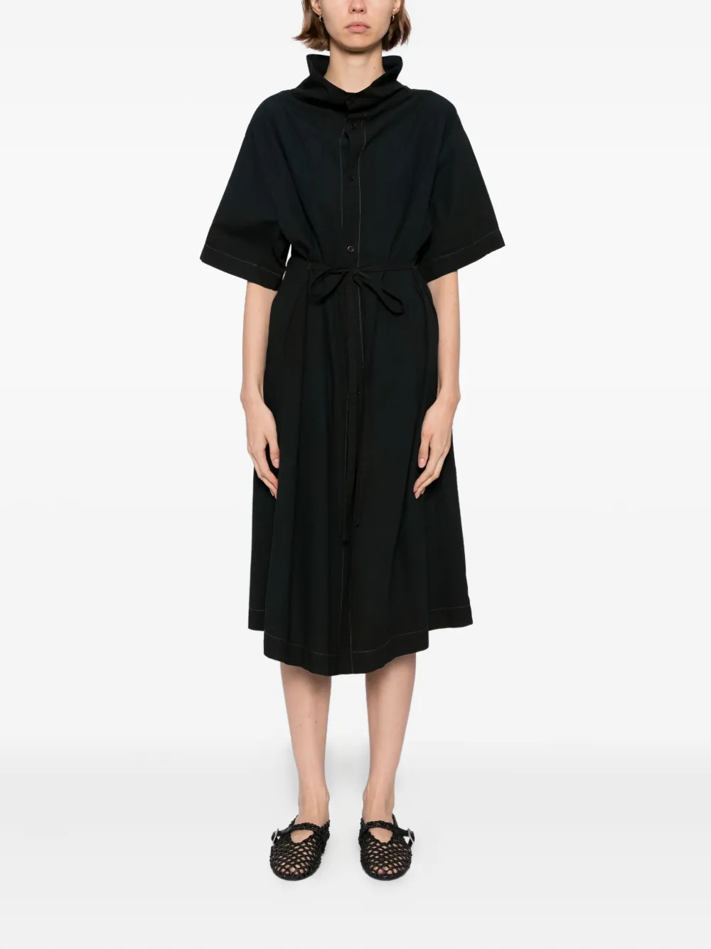 Kinyan Lam embroidered natural-dye shirt | Shirts | Image 2