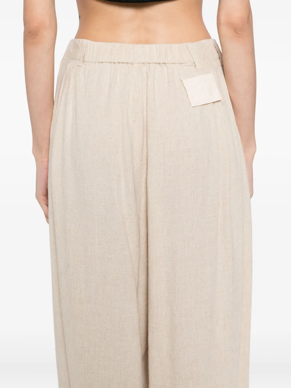 Kinyan Lam Plooibroek Beige