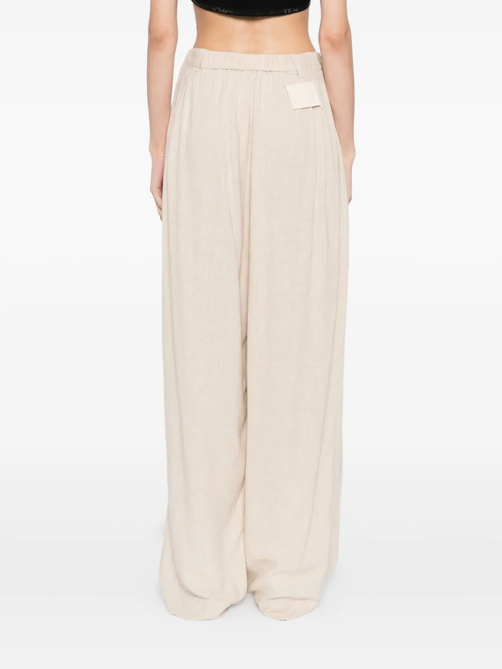 Kinyan Lam Plooibroek Beige