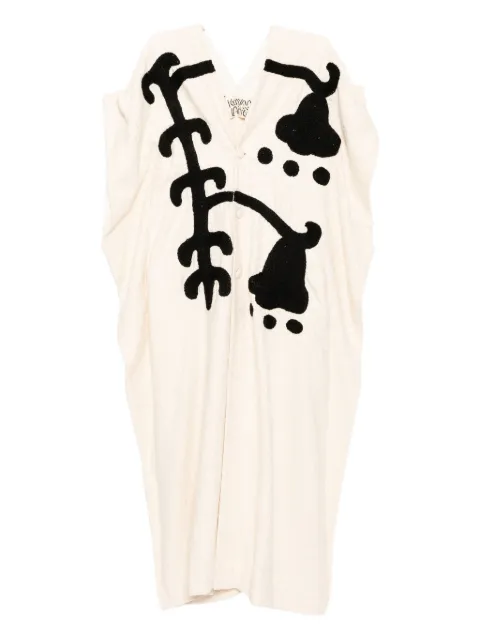 Kinyan Lam hand-woven sleeveless coat 