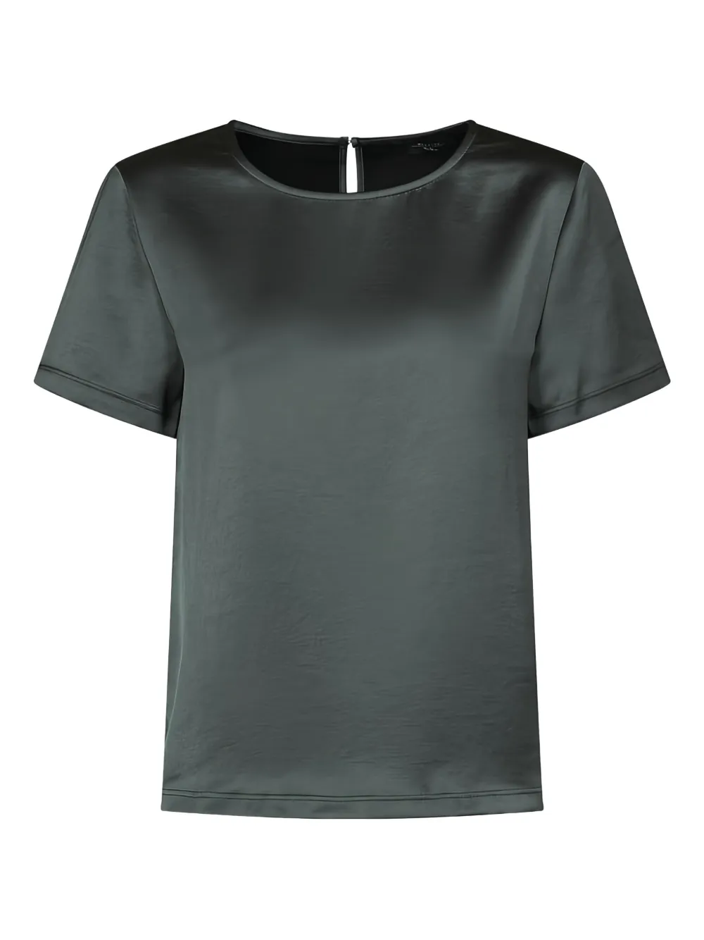 Weekend Max Mara short-sleeve keyhole top | Grey | Image 1