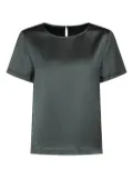 Weekend Max Mara short-sleeve keyhole top - Grey