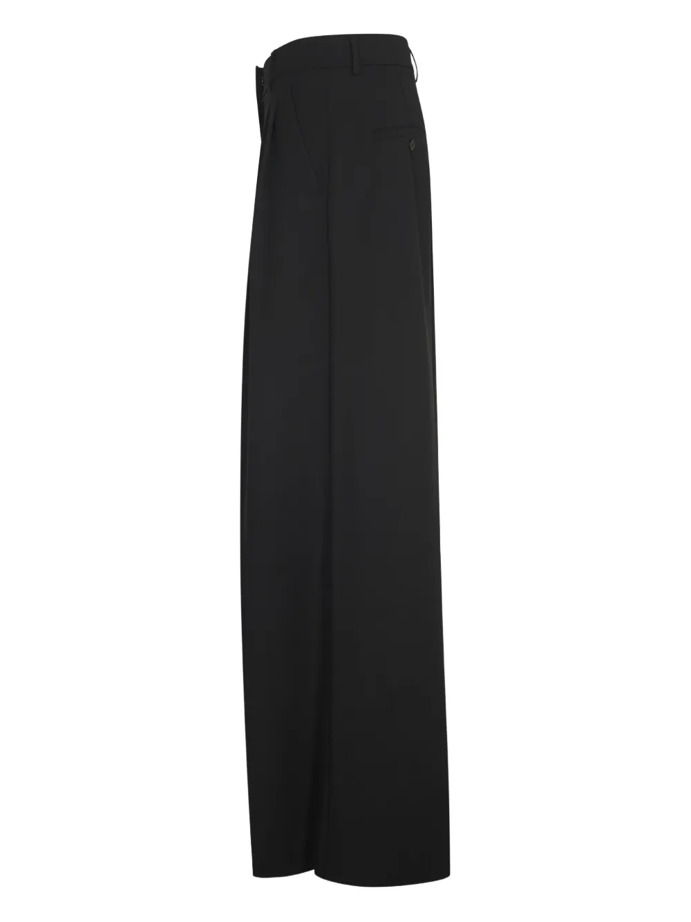 Weekend Max Mara Baiocco pleated trousers Zwart
