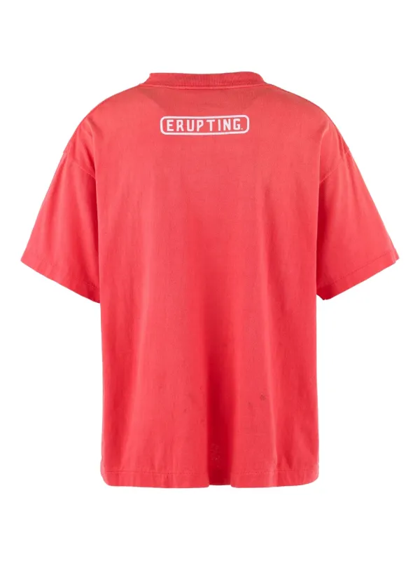 SAINT MXXXXXX ロゴ Tシャツ | レッド | FARFETCH JP