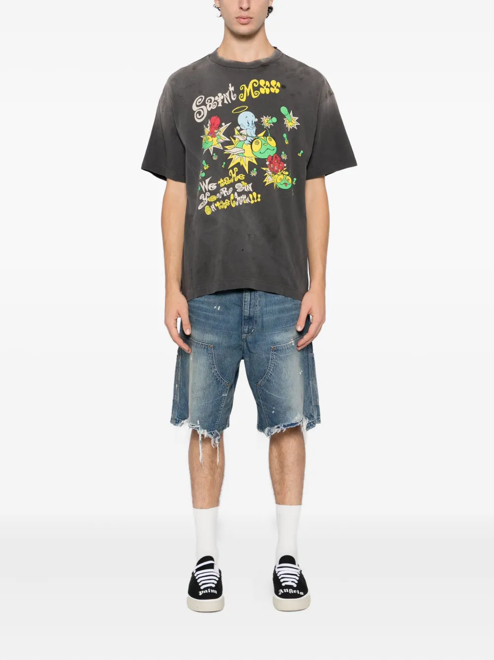 SAINT MXXXXXX graphic-print T-shirt | T-Shirts | Image 2