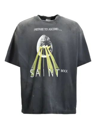 SAINT MXXXXXX グラフィック Tシャツ | グレー | FARFETCH JP