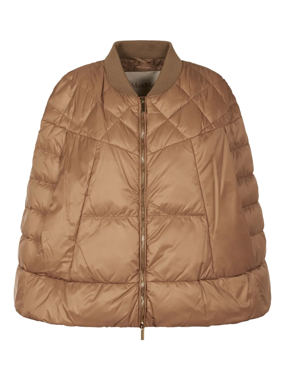 Max Mara quilted gilet Bruin