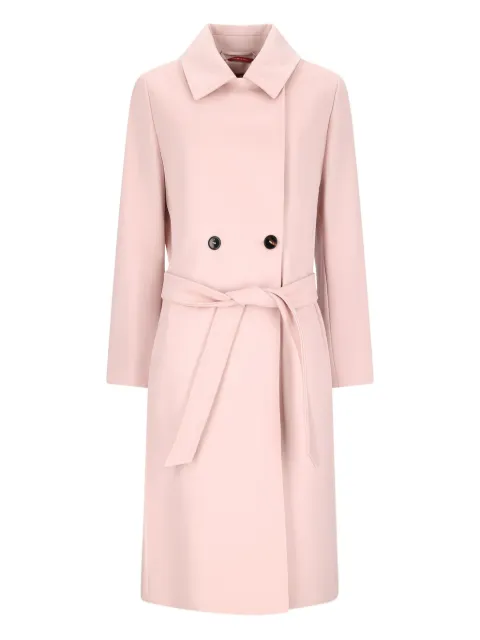 Max Mara belted double-breasted coat