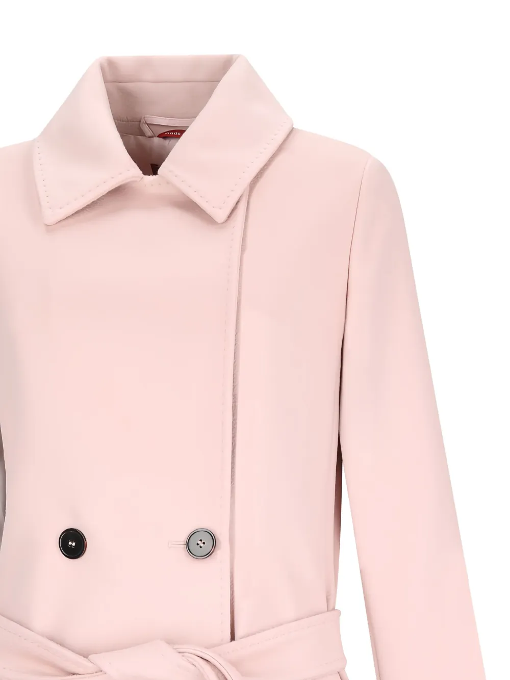 Max Mara Jas met ceintuur Roze
