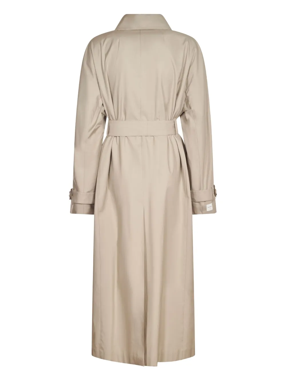Max Mara The Cube belted trench coat Beige