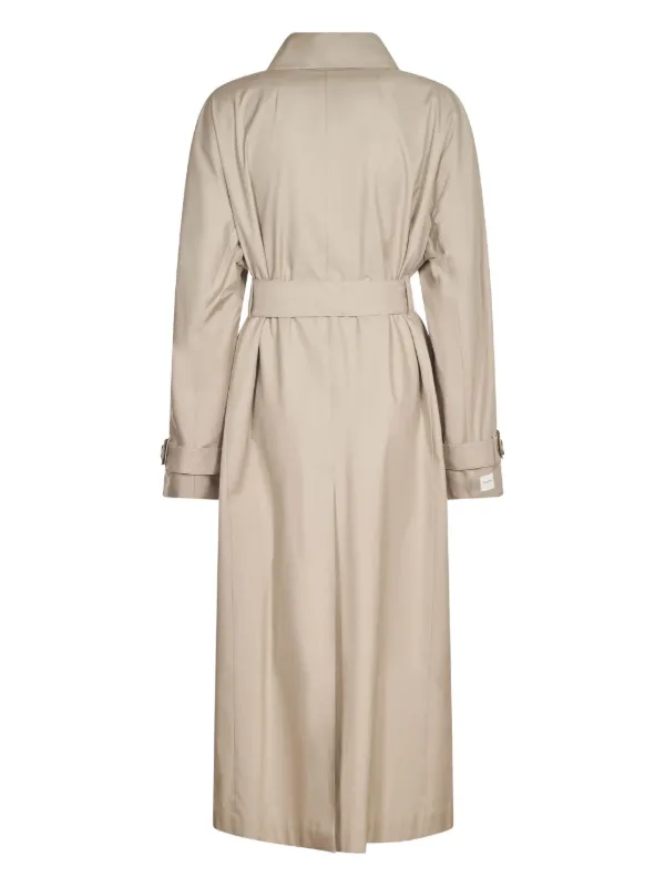 Max Mara The Cube Belted Trench Coat | Neutrals | FARFETCH