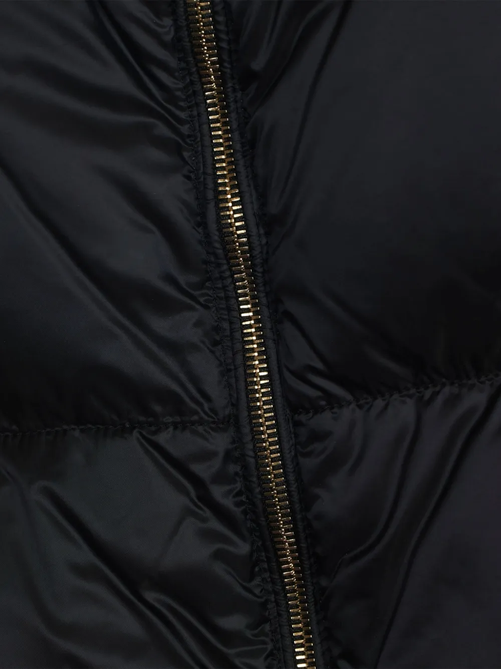 Max Mara Gewatteerd jack met cape Zwart