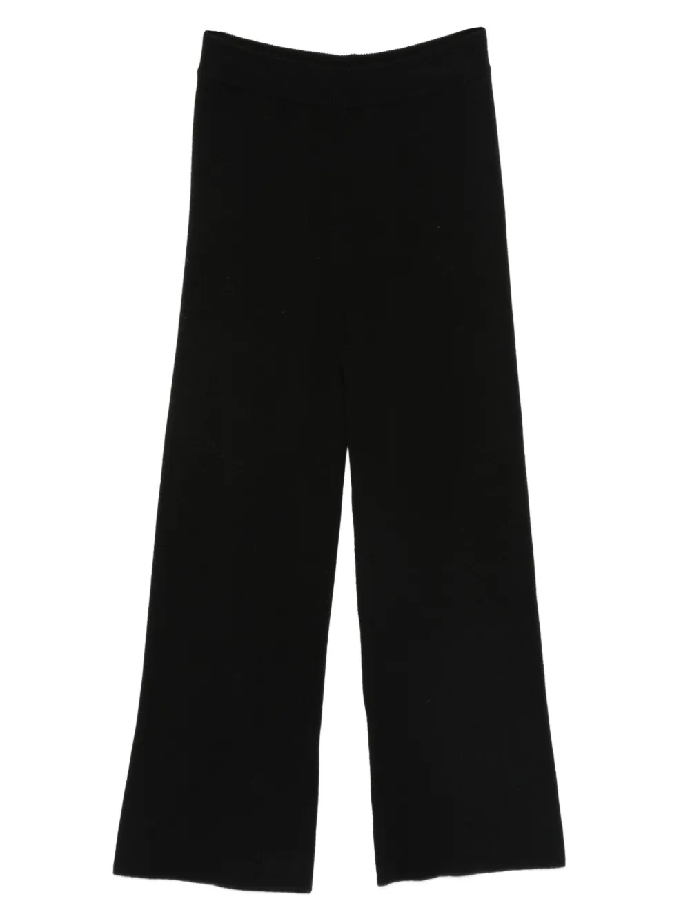 I BLUES Nanon knitted trousers - Schwarz