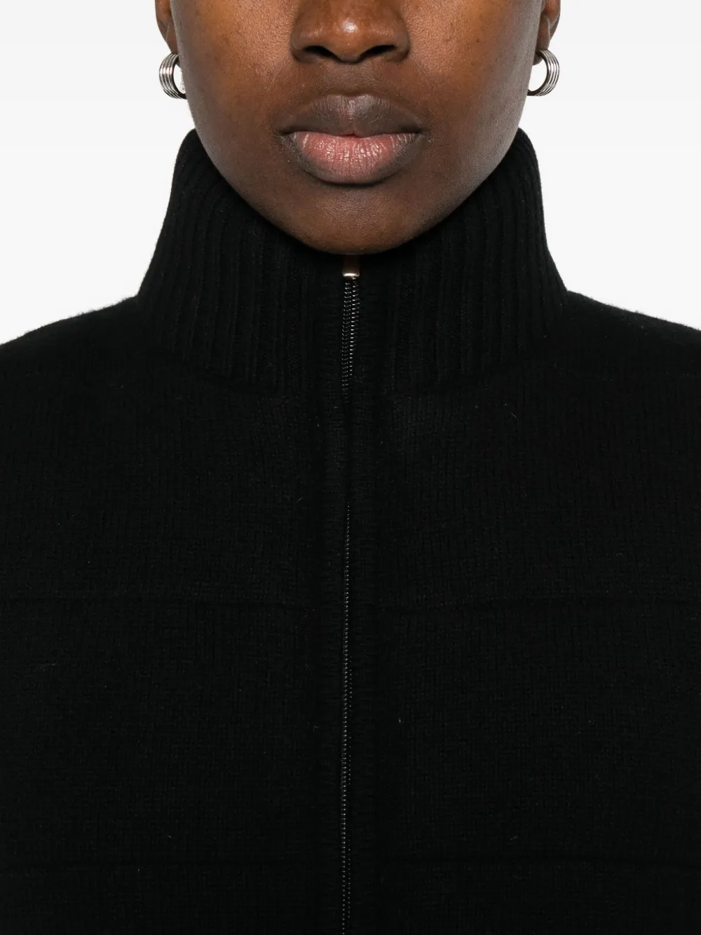 I BLUES Bodywarmer met rits Zwart