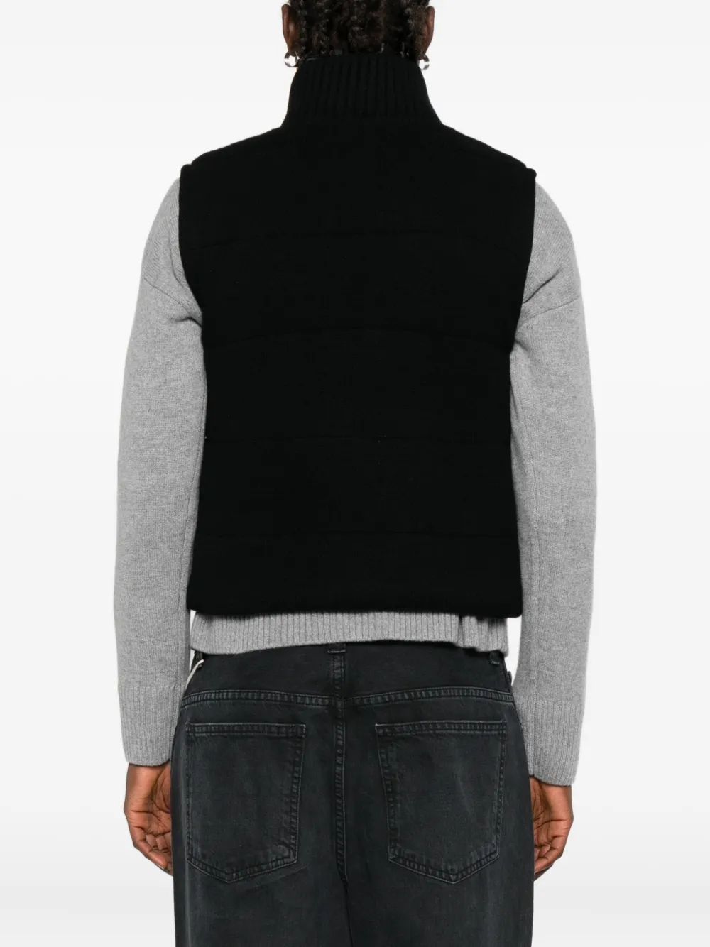 I BLUES Bodywarmer met rits Zwart