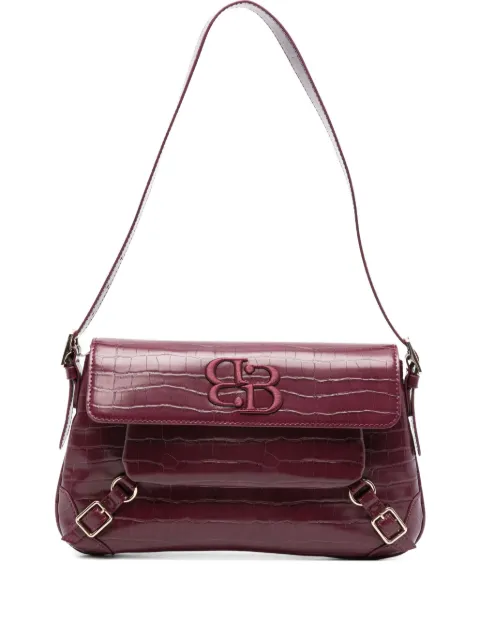 I BLUES bolsa de hombro con efecto de piel de cocodrilo