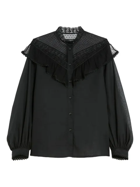 Weekend Max Mara Astice lace-collar shirt