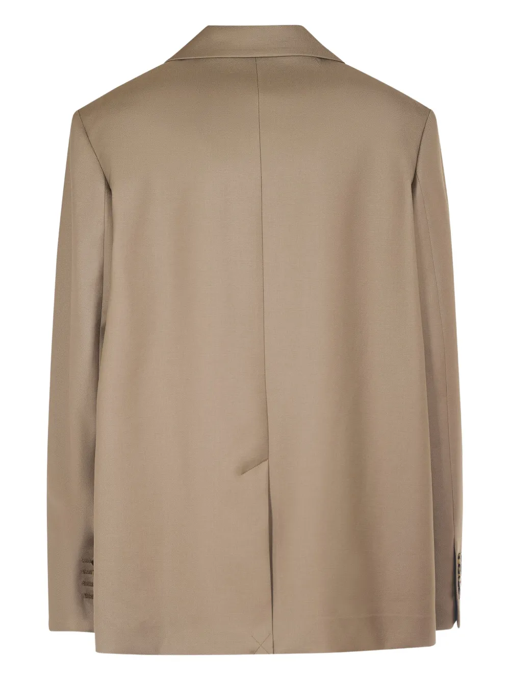 LouLou de Saison Arlo dubbele rij knopen blazer Beige