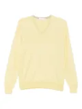Gran Sasso V-neck top - Yellow