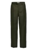 Cellar Door pleated-front trousers - Green