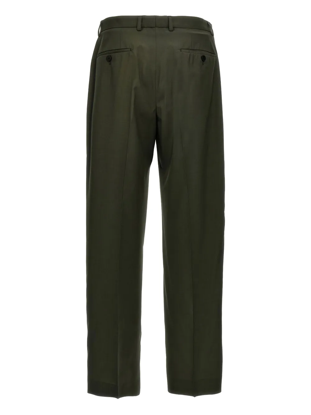 Cellar Door pleated-front trousers - Groen