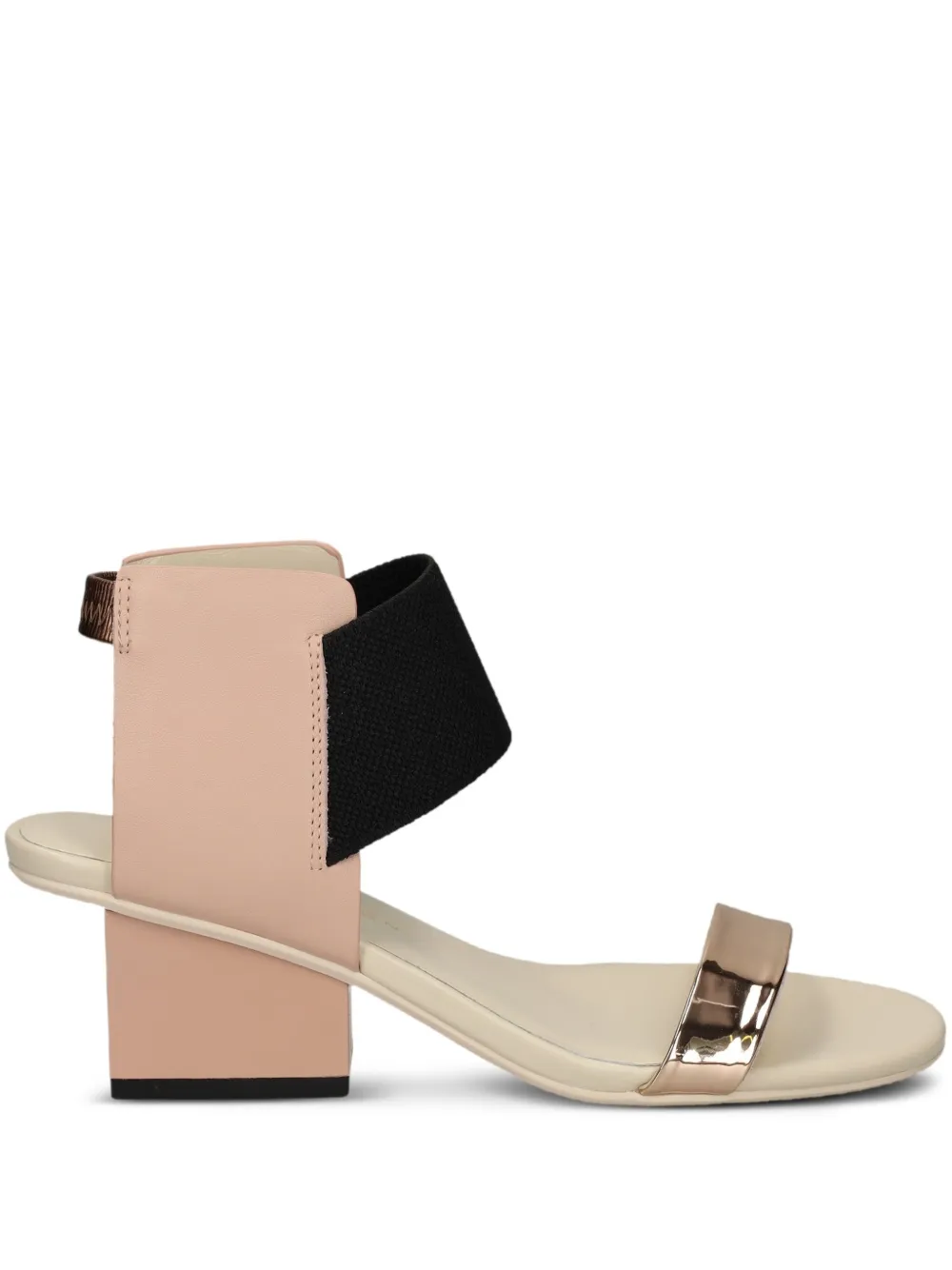 60mm block-heel strap sandals