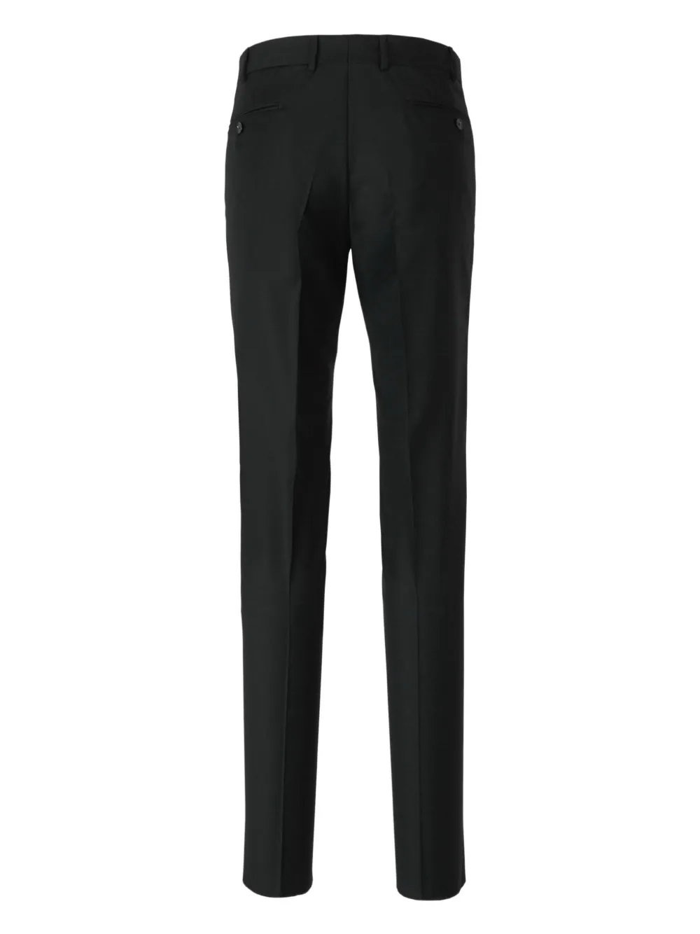 Scabal wool trousers - Zwart