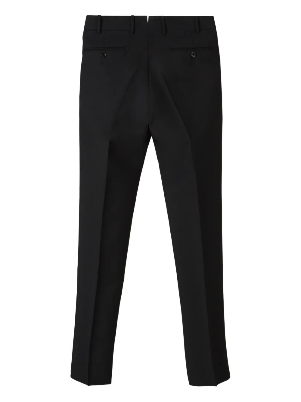 Scabal wool trousers - Zwart