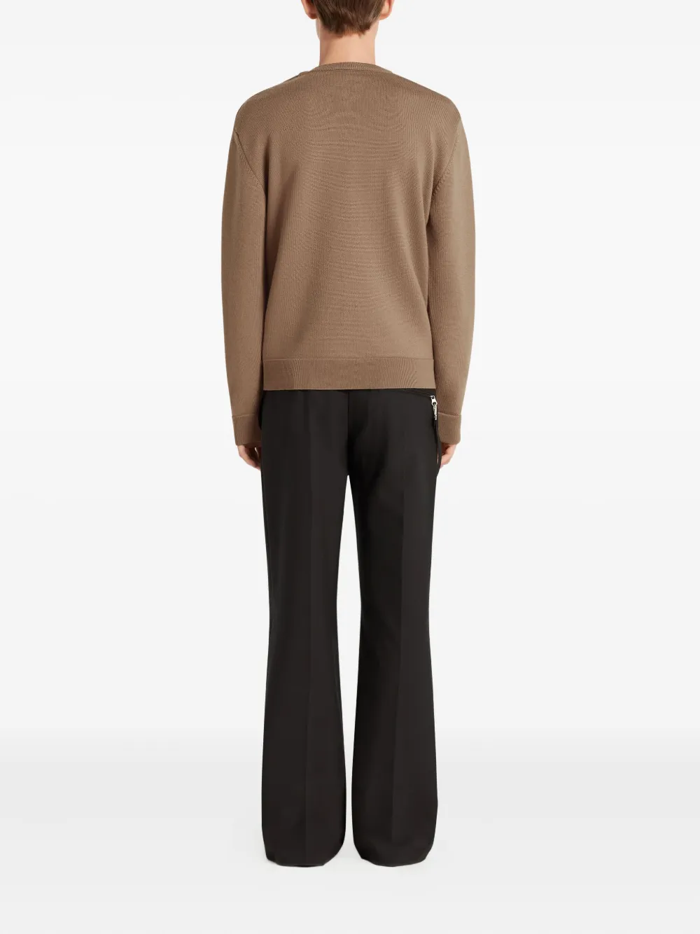 Courrèges crew-neck embroidered sweatshirt Bruin