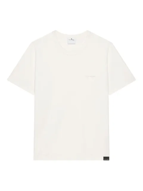 Courrèges logo-embroidered cotton T-shirt
