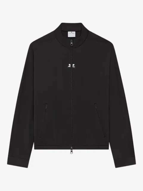 Courrèges zip-up AC-logo track jacket