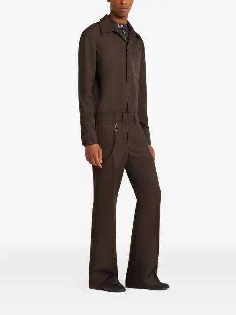 Courrèges Twill bootcut broek