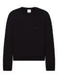 Courrèges crew-neck sweater - Black