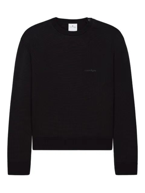 Courrèges crew-neck sweater