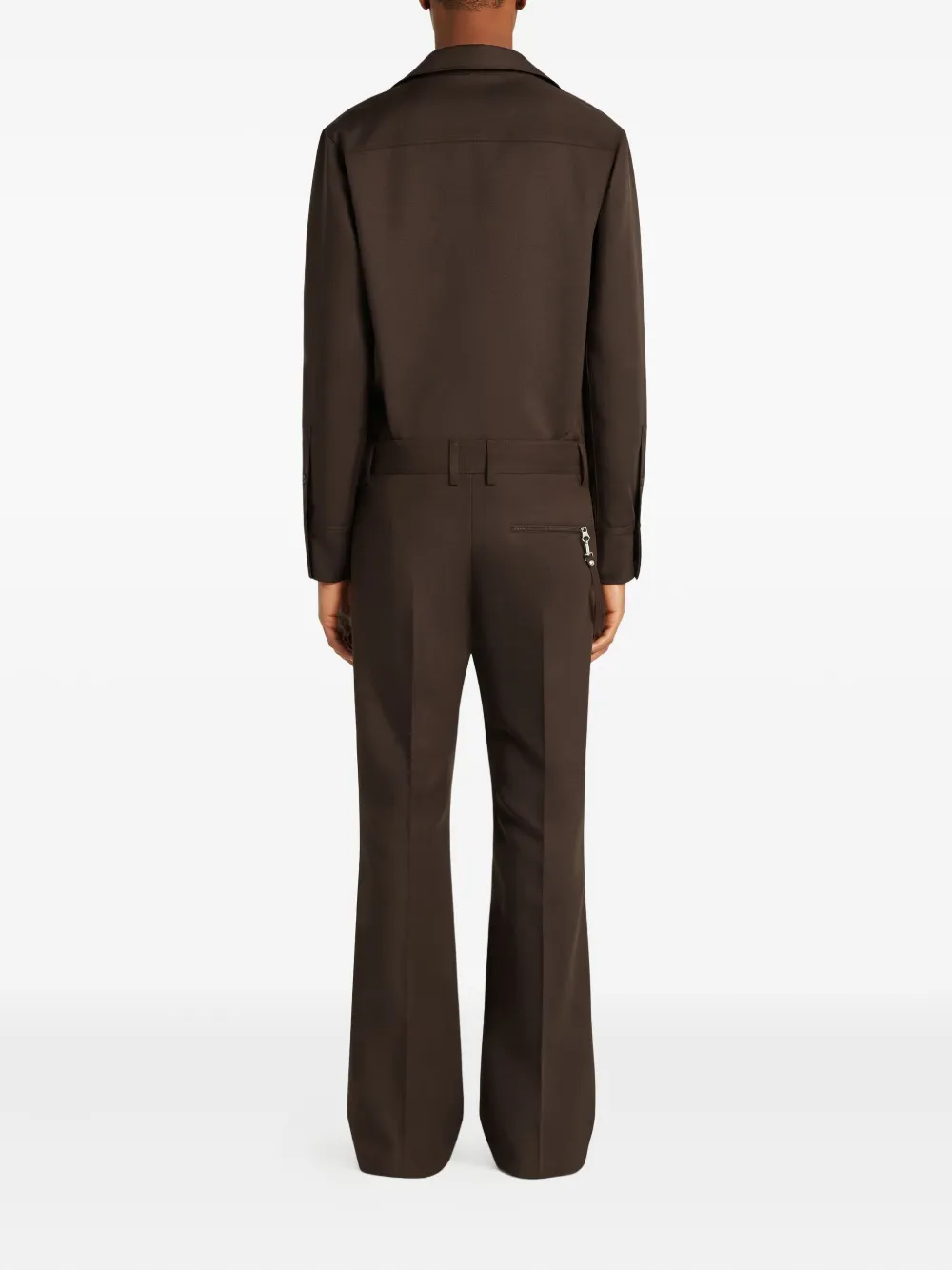Courrèges button-up shirt Bruin