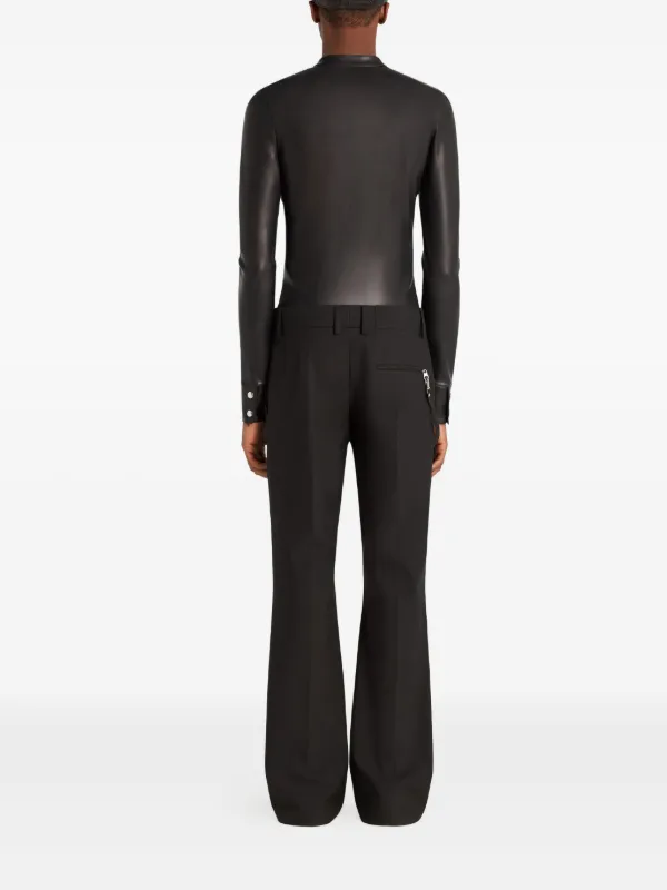 Courrèges zip-up Biker Jacket | Black | FARFETCH ZA